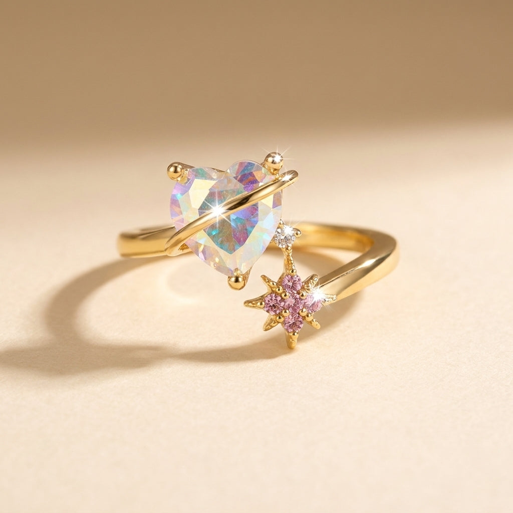 Bague Duo Sur-Mesure (Or Plaqué 18K) — Février + Mars