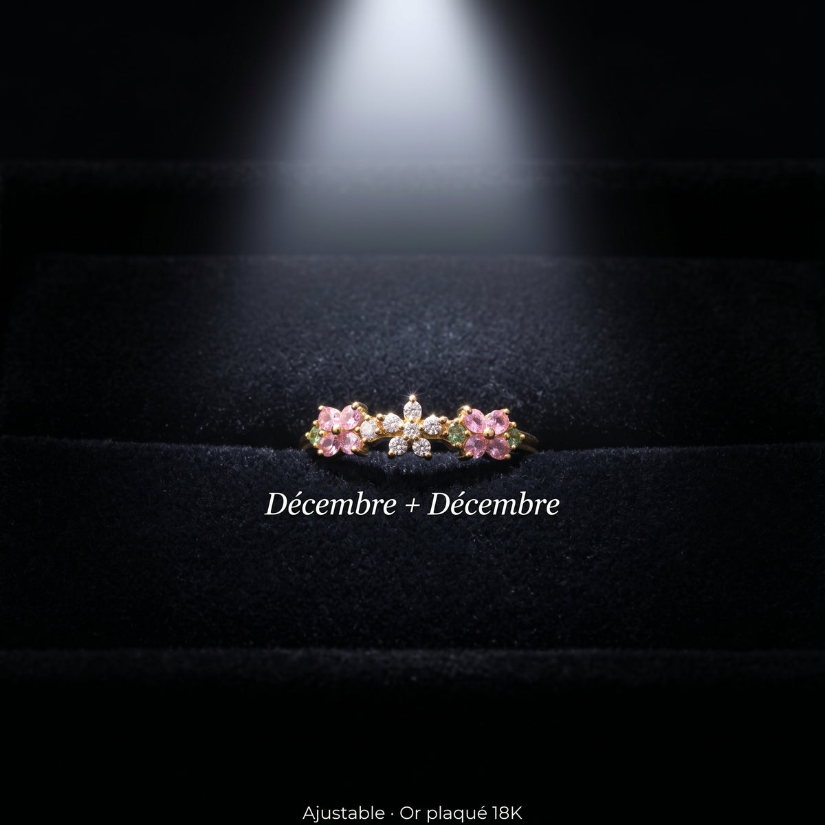 Bague Duo Sur-Mesure (Or Plaqué 18K)