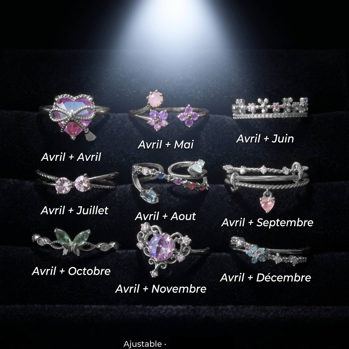 Bague Duo Sur-Mesure (Argent 925)